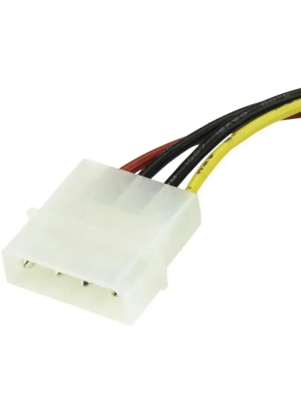 StarTech.com 6in 4 Pin LP4 to SATA Power Cable Adapter (SATAPOWADAP)